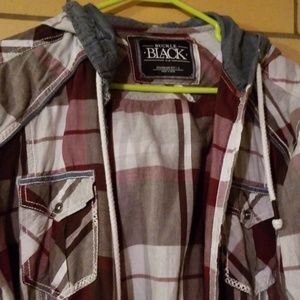 Buckle mens shirt